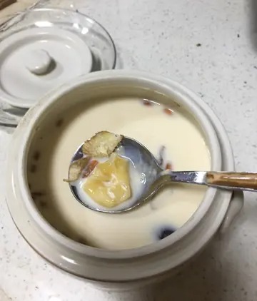花胶红枣枸杞煲牛奶的做法大全 花胶桃胶红枣枸杞炖牛奶的功效