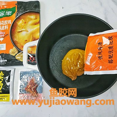 (鸡肉香菇鱼胶可以一起吗)冬天的的味道，吉祥如意花胶鸡不用烤箱照样